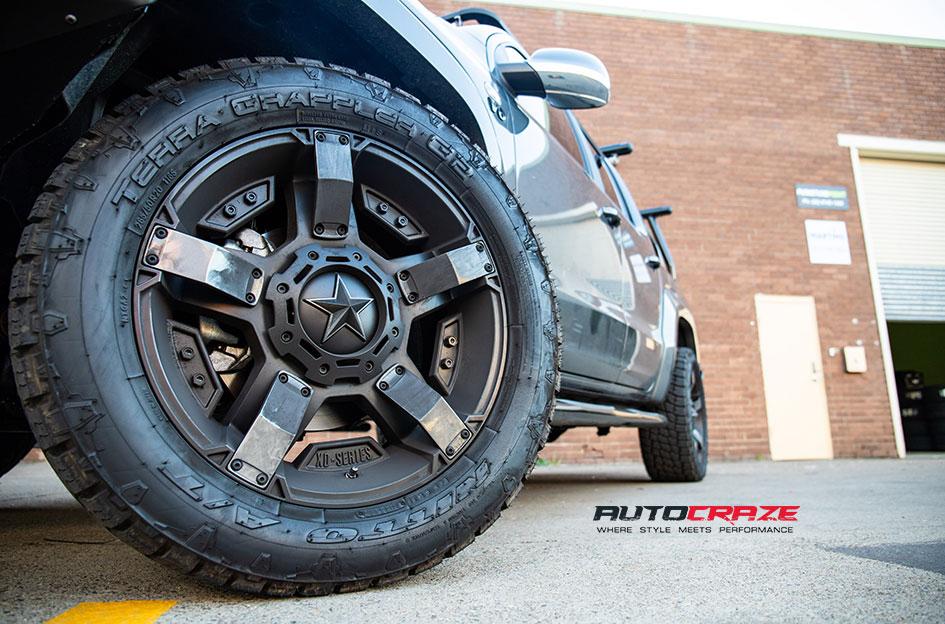 VOLKSWAGEN AMAROK ROCKSTAR XD 2 MATTE BLACK